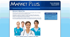 Desktop Screenshot of marketplusllc.com